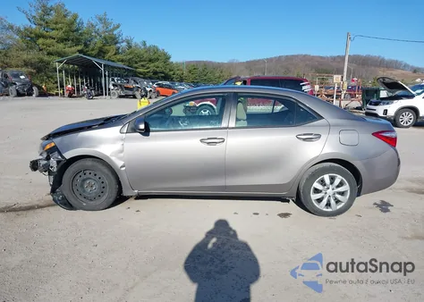 2016 Toyota Corolla Le из США, поврежденный, VIN 2T1BURHE8GC704657